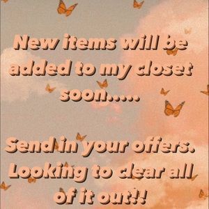 NEW ITEMS BEING ADDED SOON